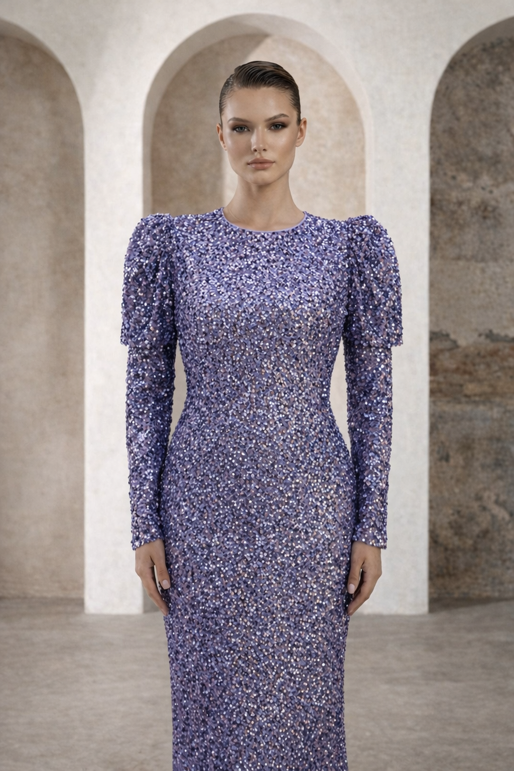 Modest Dress Liva Lila
