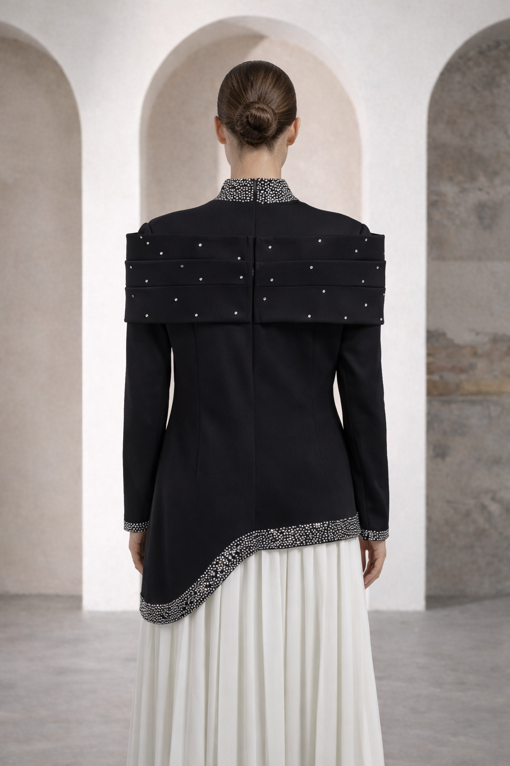Modest Dress Lavinia Black