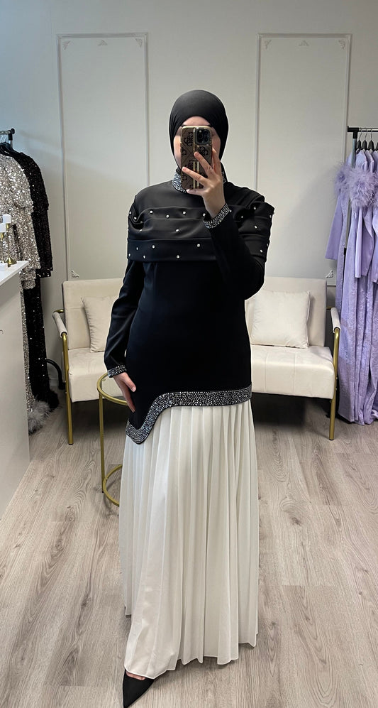 Modest Dress Lavinia Black