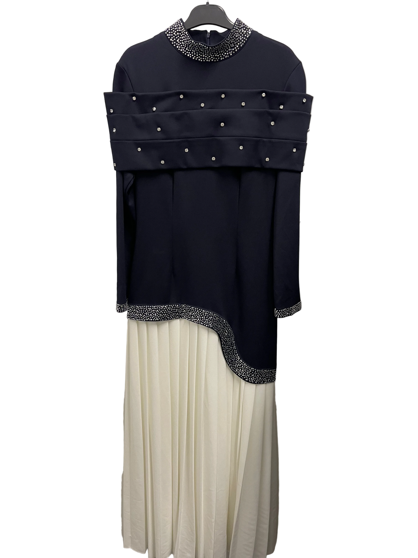 Modest Dress Lavinia Dark blue
